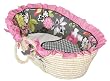 Hoohobbers Moses Basket, Sleek Slate