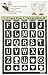 FolkArt Peel and Stick Painting Stencil, 30583 Classic Alphabet