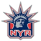 New York Rangers NHL Hockey sticker 4" x 4"