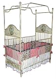 Corsican Kids 41630 Hand Painted Canopy Crib