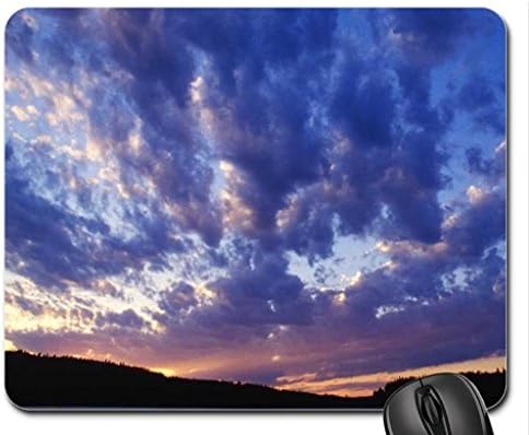 Beautiful Blue Clouds Mouse Pad, Mousepad (Sky Mouse Pad)