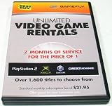 2 MONTHS OF GAMEFLY VIDEO GAME RENTAL SERVICE