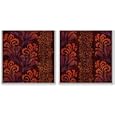 Bon Vivant and Boudoir Set by Mali Nave 12"x12" Art Print Poster