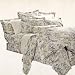 Saru Toile-Ivory/Multi-Fitted-Queen Saru Toile-Ivory/Multi-Fitted-Queen