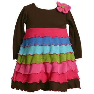 Bonnie Baby Colorblock Knit Dress