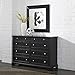 Bedford Black Dresser by Home Styles