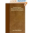 Osmotic Pressure Measurements Of Levulose Solutions At Thirty Degrees
