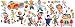 Decofun, Noddy Wall Sticker Stikarounds