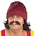 Forum Novelties Men's Cheech Kit with Cap Wig and Moustache