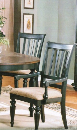 2 New Dark Arm For Dining