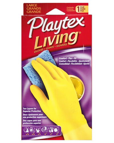 Playtex Living Gloves, Large , 1pair