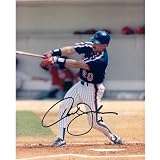 Howard Johnson Autographed New York Mets (Blue Jersey Swinging) 8x10 Photo
