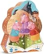 The Three Little Pigs Silhouette Puzzle by Djeco