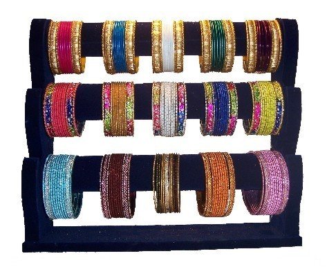 144 Bangles Bollywood Armreifen Set