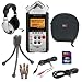 Zoom H4n 8-Piece Recorder w SoniCase Soft-shell Carrying Case Bundle