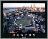 Boston Red Sox - Fenway Park - Sm - Plaque Mounted & Laminated Print