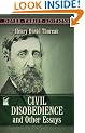 Civil Disobedience (Thrift Editions)