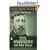 Civil Disobedience and Other Essays