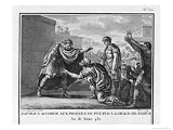 Papirius Cursor Spares Fabius by Popular Request Stretched Canvas Poster Print
