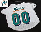 Miami Dolphins Official NFL Dog Football Jersey Shirt - Size Small