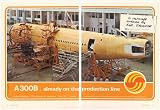 1972 Airbus A300B Production Line Photo 2-Page Print Ad