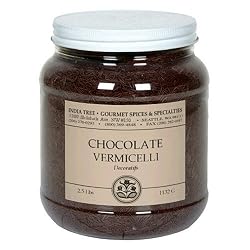 India Tree Chocolate Vermicelli, 2.7 Lbs