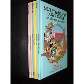 Disney's Small World Library 6 Book Set: The Runaway Kite: An Adventure in Japan/Donald and the Big Cheese: An Adventure in the Netherlands/The Castle Ghost: An Adventure in Great Britain/Junior Woodchuck Jamboree: An Adventure in the U.S.A/Painting the Town: An Adventure in France/Mickey and Goofy: An Adventure in Australia (Hardcover)