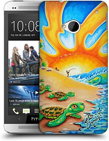 Official Drew Brophy Turtle Beach Surf Art 2 Hard Back Case for HTC One M7