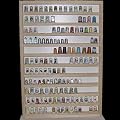 V75 Sammler Vitrine Wandvitrine Setzkasten Fingerhut Fingerh�te Sammlervitrine