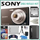 Sony Cyber-Shot DSC-W510 12.1 MP Digital Camera with 4x Wide-Angle Zoom and ....