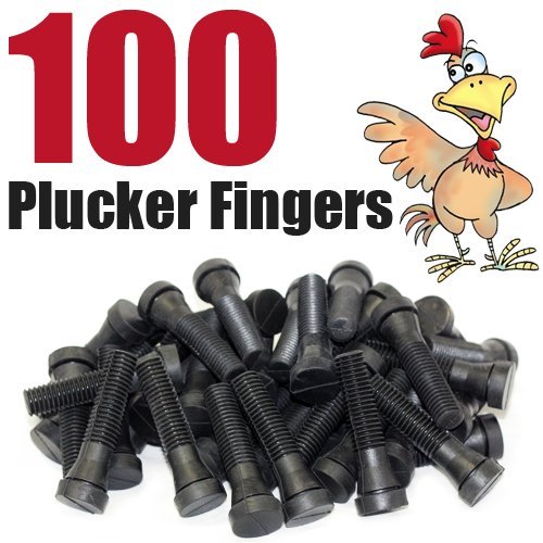 100 Pack Chicken Plucker Fingers similar to Kent C-25