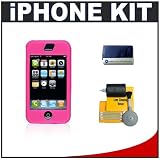 CTA Skin Case (Pink) + Accessory Kit for Apple iPhone
