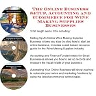 The Online Business Setup, Accounting, eCommerce for Wine Making Supplies Businesses by Wine Making