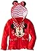 Disney Girls' Minnie Polka Dot Bow Toddler Hoodie