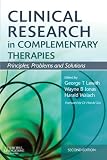 Clinical Research in Complementary Therapies: Principles, Problems and Solutions, 2e