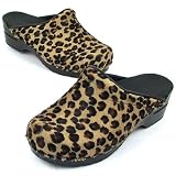 Sanita -- 457747 Bro Leopard/87 -- Women's Shoes,Comfort Shoes,Clogs/Mules