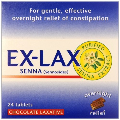 ExLax Chocolate 24 Constipation Relief Tablets Nakosite