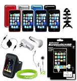 CrazyOnDigital 15-in-One Accessory Bundle for iPod touch 4G