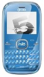 NGM Mito Quertyhandy (5 cm (2 Zoll) Display, Dual Sim, TriBand, WAP, MP3-Player, Bluetooth, FM-Radio, 3,3 Megapixel Kamera, MicroSD) türkis