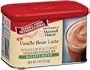 General Foods International Vanilla Bean Latte Decaffeinated Drink Mix, 9-Ounce Tins (Pack of 6)