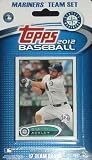 2012 Topps Seattle Mariners Factory Sealed Special Edition 17 Card Team Set; Cards Are Numbered SEA-1 Through SEA-17. Players Included Are Felix Hernandez, Dustin Ackley, Ichiro Suzuki, Jesus Montero, Justin Smoak and Others Plus a Mascot Card of Mariner MooseTM and a Stadium Card of the KingdomeTM and Safeco FieldTM.