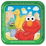 Buy SESAME STREET Sunny Days Dinner Plates - 8 pack by American Greetings