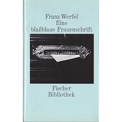 Eine bla�blaue Frauenschrift