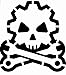 Death Mechanic Stencil Military Tactical Stencil
