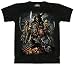 Pirate 's Curse 100% Cotton Short Sleeve Skeleton Shirt for Teenagers and Men