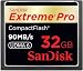 SanDisk 32GB Extreme Pro CF memory card - UDMA 90MB/s 600x (SDCFXP-032G-P91, Retail Package)