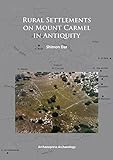 Rural settlements on Mount Carmel in antiquity