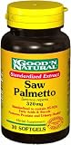 Saw Palmetto Standardized 320mg - 30 softgels,(Good N' Natural)