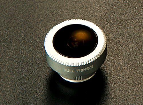 IOEC Universal Professional HD Camera Lens for Smartphone (Fisheye + Clip, Silver)