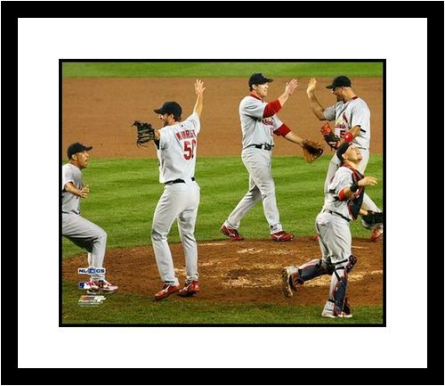 Buy 2006 St Louis Cardinals Framed 8x10 Photo - 2006 NLCS Champions Celebration by No manufacturer